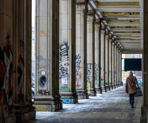 Graffiti w centrum Warszawy w 2026 r.