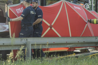 Tragiczny wypadek w Bydgoszczy. Motocyklista zginął po zderzeniu z busem! 