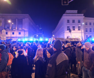 Blokada Sejmu przez Ogólnopolski Strajk Kobiet