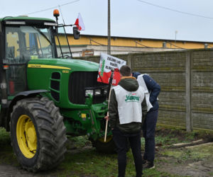 Protesty rolników na drogach województwa zachodniopomorskiego
