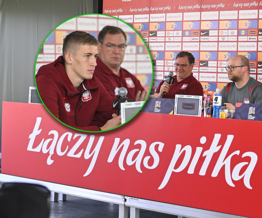 Konferencja reprezentacji Polski: Jan Urban i Wiktor Nowak