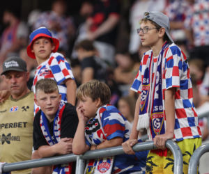 Górnik Zabrze - AS Monaco: Zdjęcia kibiców i zawodników z meczu eliminacji Ligi Konferencji