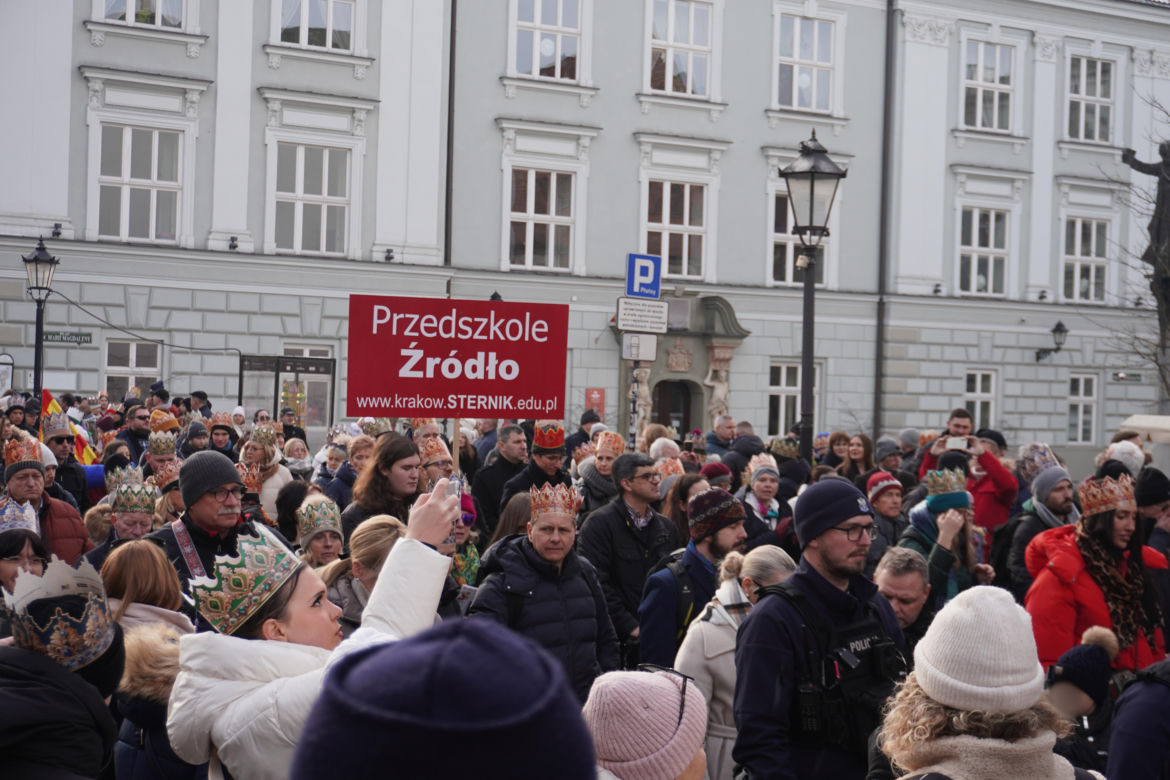 Orszak Trzech Króli po raz 15. przeszedł przed Kraków