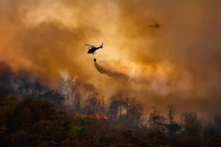 Nagrał tajemnicze słowa pani burmistrz, chodzi o pożary. Czytaj między wierszami
