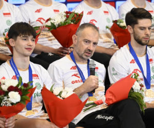 Złoci medaliści ME przywitani przez kibiców na lotnisku