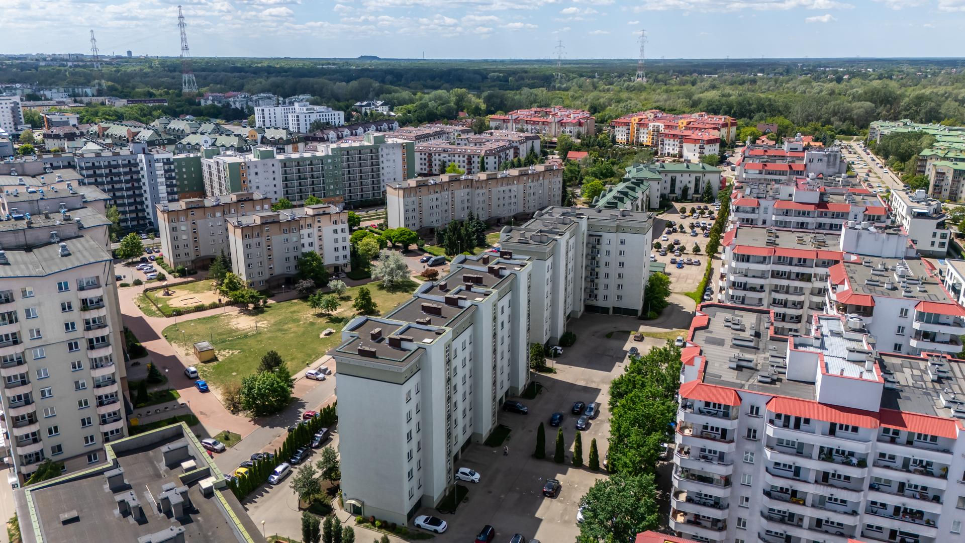 Osiedla wzdłuż ul. Światowida w Warszawie