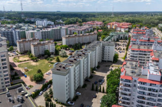 Osiedla wzdłuż ul. Światowida w Warszawie