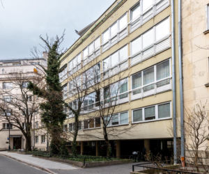 Dom Pod Żaglem na Alei Przyjaciół w Warszawie