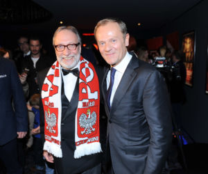 DONALD TUSK I GRZEGORZ SCHETYNA.
