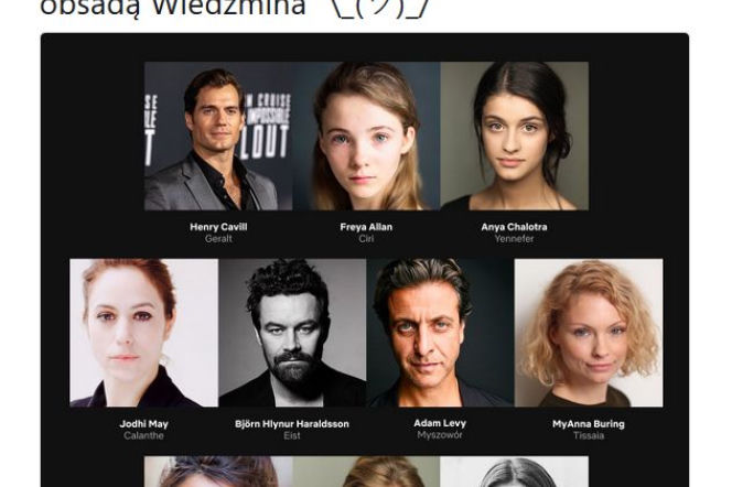 Obsada serialu Wiedźmin