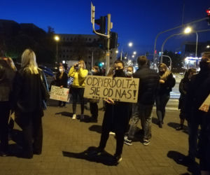 Protest kobiet w Rzeszowie 27 października