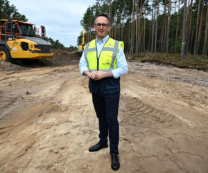 Rozpoczęcie budowy Przylądka Pomerania w Świnoujściu