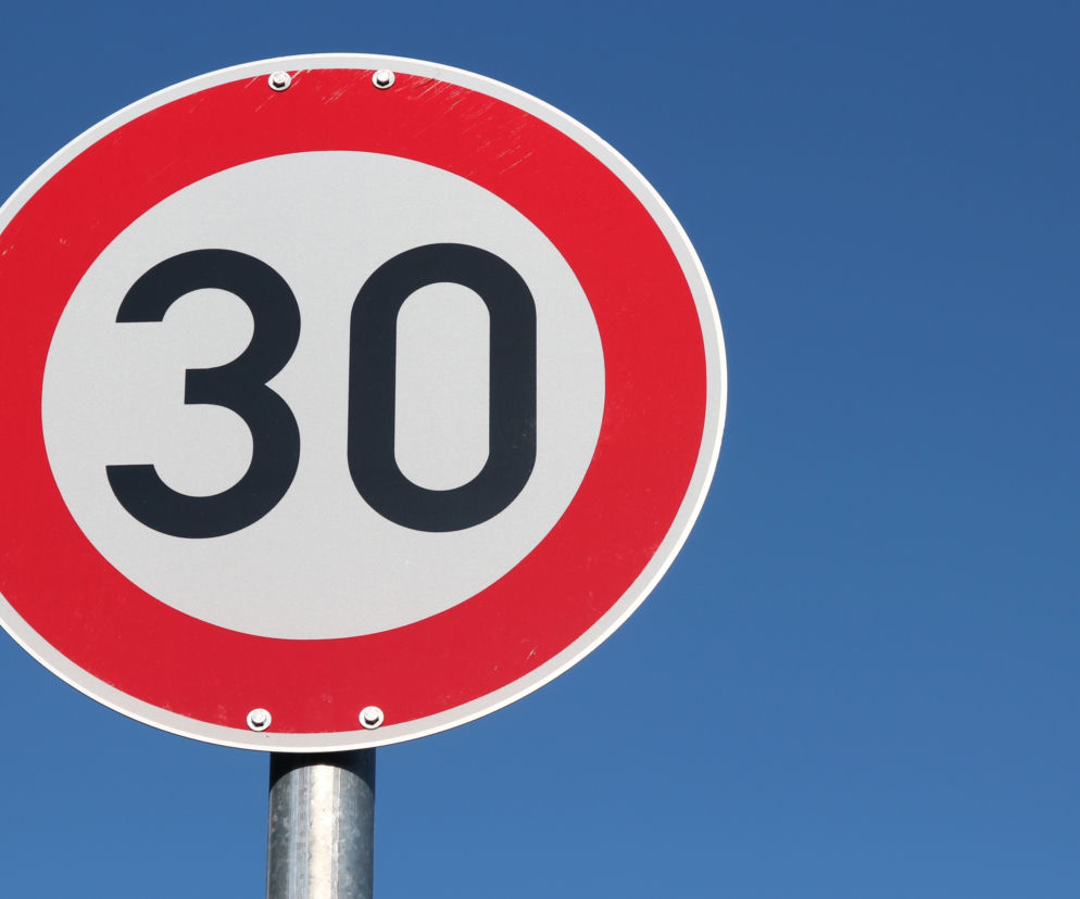 Ograniczenie prędkości 30 km/h