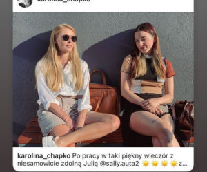 Barwy szczęścia. Dominika (Karolina Chapko), Luiza (Julia Zielińska)