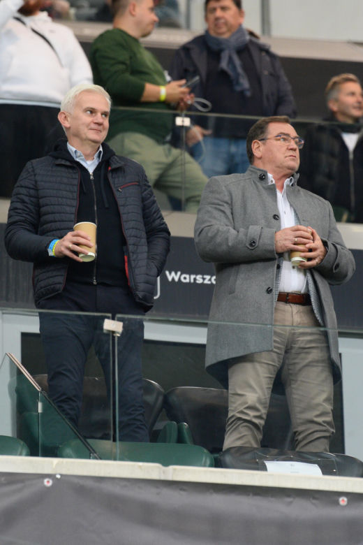 Jan Urban i Jacek Magiera przyłapani na Legii