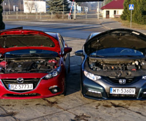Honda Civic IX kontra nowa Mazda 3