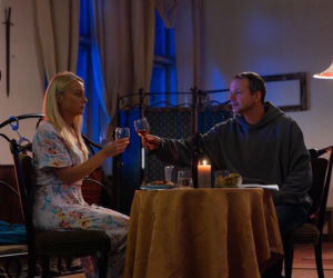 Pierwsza miłość, odcinek 4145. Emilka (Anna Ilczuk), psychol Mateusz (Lesław Żurek)