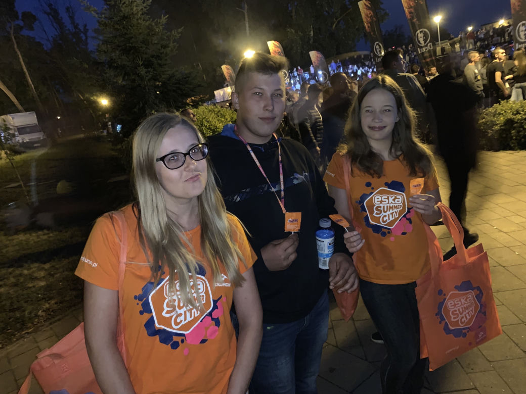 Ekipa Eska Summer City na Prince Summer Festiwal w Książu Wielkopolskim