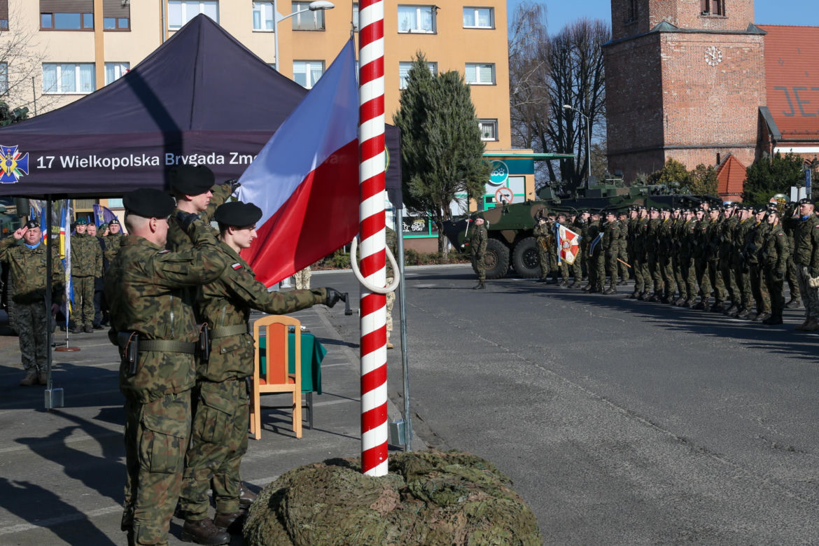 Żołnierze jadący na misję do Libanu