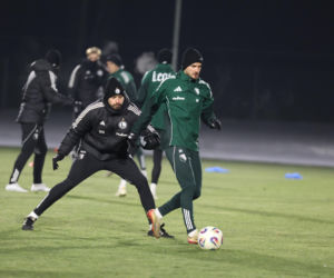 pierwszy trening Marka Papszuna w Legii