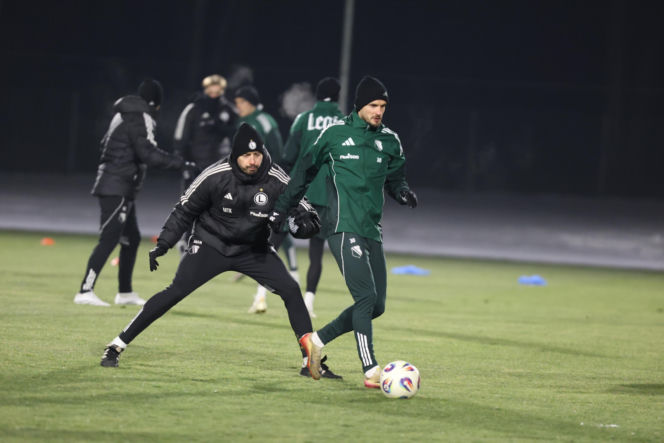 pierwszy trening Marka Papszuna w Legii