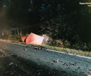 Tragiczny wypadek koło Pszczyny. Zginęli dwaj kierowcy [ZDJĘCIA]