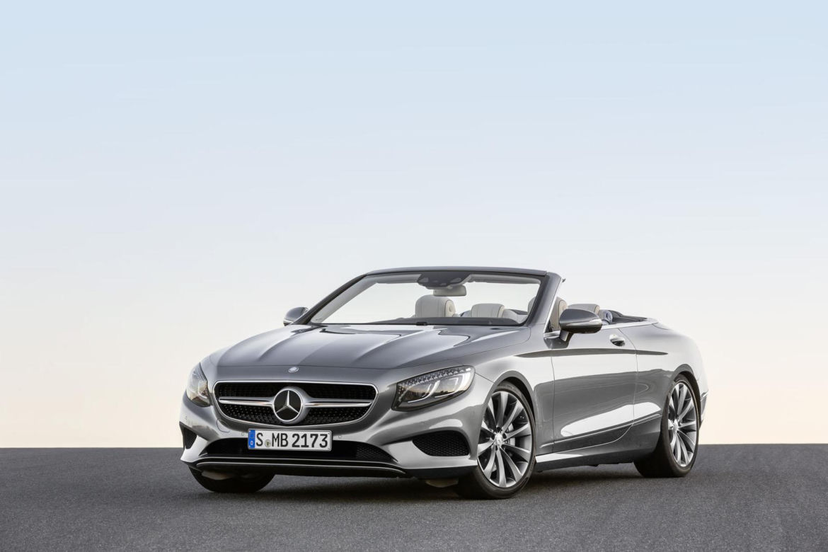 Mercedes klasy S Cabrio