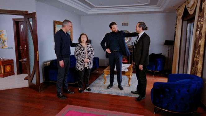 Miłość i nadzieja, odc. 377. Kuzey, Naciye, Bulent, Arif