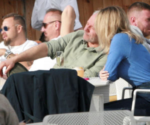 Jacek Protasiewicz na randce z żoną