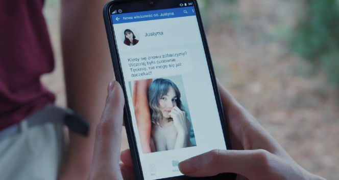 M jak miłość. SMS Justyny do Tomka