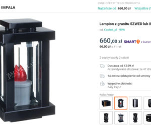 Znicze za kilkaset złotych 