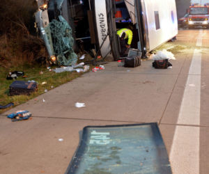 Wypadek polskiego autokaru w Niemczech