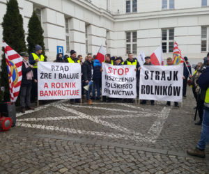 Protest rolników w Bydgoszczy