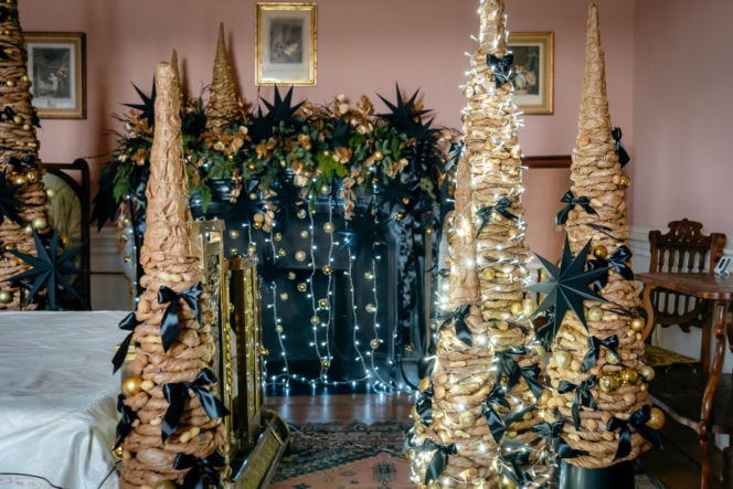 Zamek Książ w świątecznej odsłonie