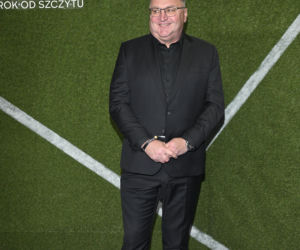 Czesław Michniewicz na premierze