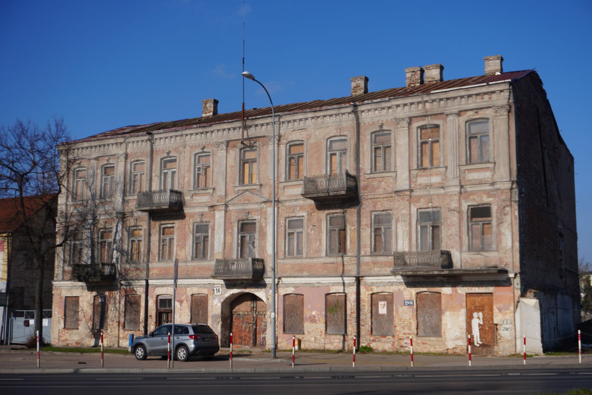 Zabytkowa kamienica przy Dąbrowskiego w Białymstoku