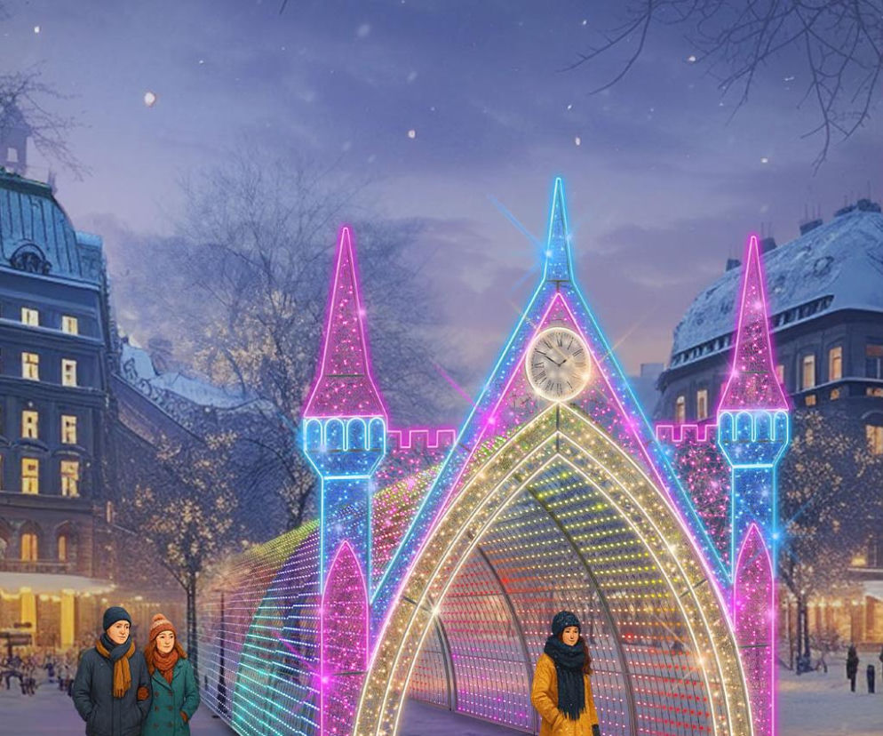 Nowe świąteczne iluminacje w Łomży