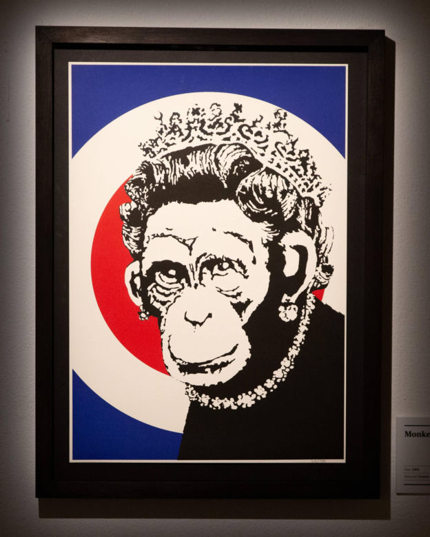 Christopher Walken zniszczył pracę Banksy'ego