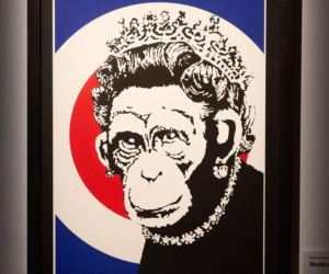 Znany aktor zniszczył dzieło sztuki Banksy'ego. Było warte 10 mln funtów!