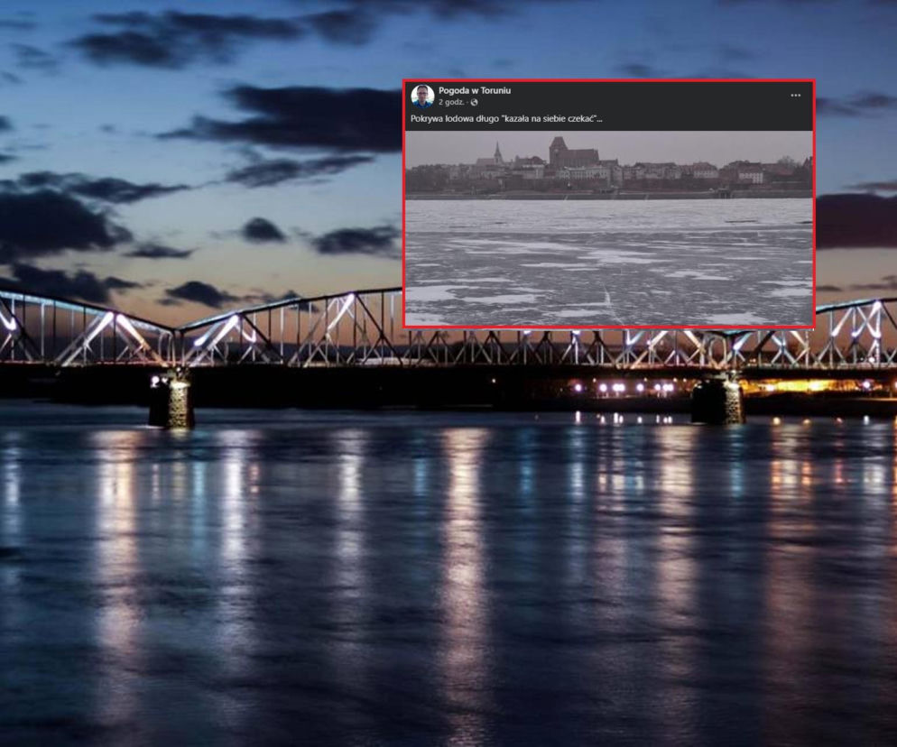 Wisła zamarzła! Takiej sytuacji nie było od 2012 roku