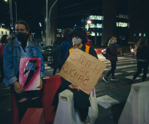 Protest kobiet we Wrocławiu