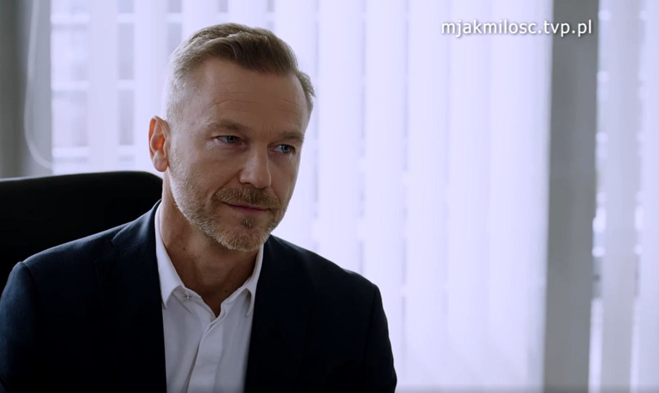 M jak miłość odc. 1727. Andrzej (Krystian Wieczorek)