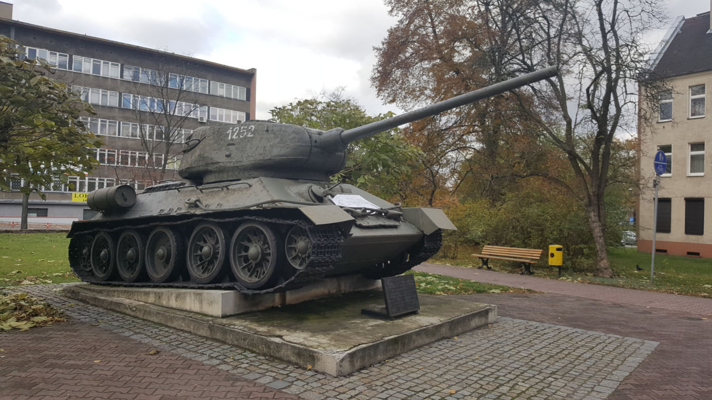 Gliwicki czołg opuści miasto
