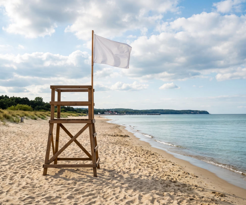 Sinice Sopot 16.07. Czy w Sopocie można się dzisiaj kąpać? Flaga, warunki pogodowe