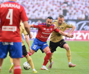 Puchar Polski pomiędzy Górnikiem Zabrze i Rakowem Częstochowa na PGE Narodowym w Warszawie
