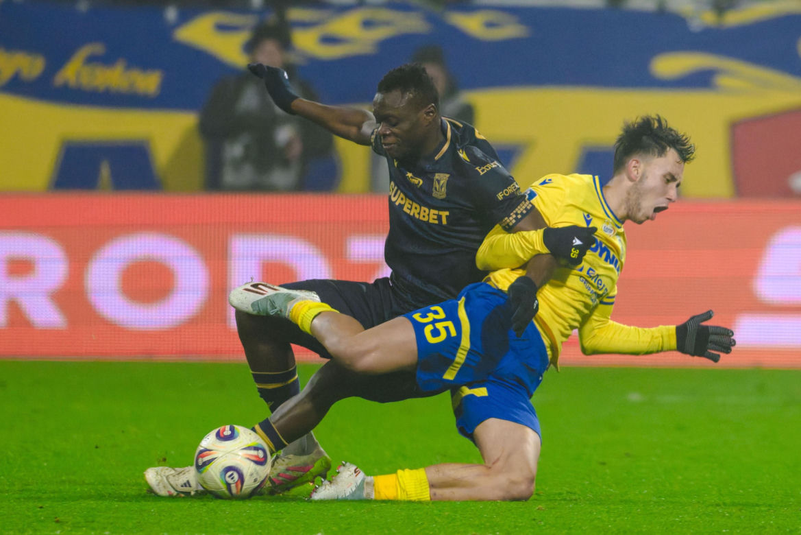 Arka Gdynia - Lech Poznań: Zdjęcia kibiców z meczu 15. kolejki PKO BP Ekstraklasy
