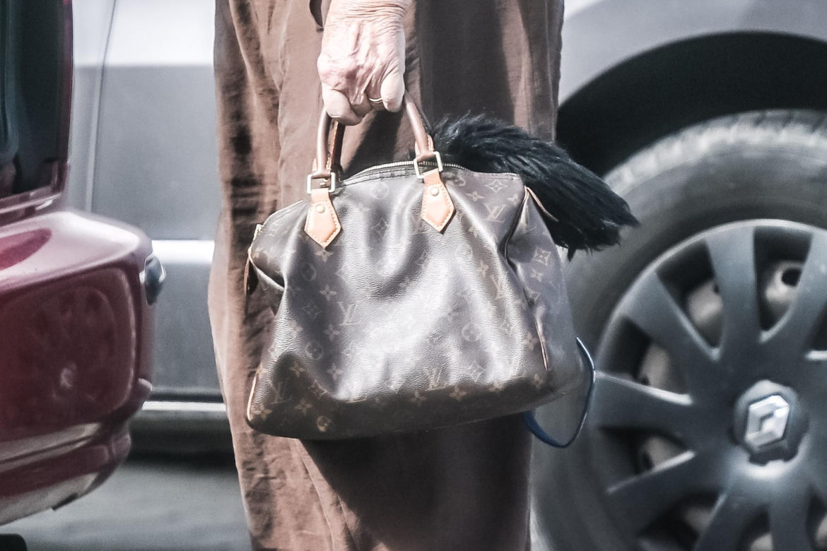 Agnieszka Perepeczko wystroiła się na bazar