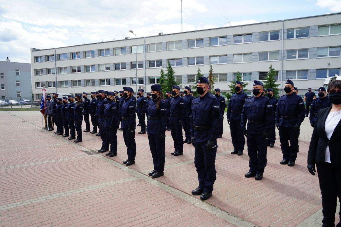 44 nowych policjantów w województwie kujawsko-pomorskim