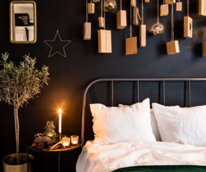 Sypialnia w świątecznej odsłonie