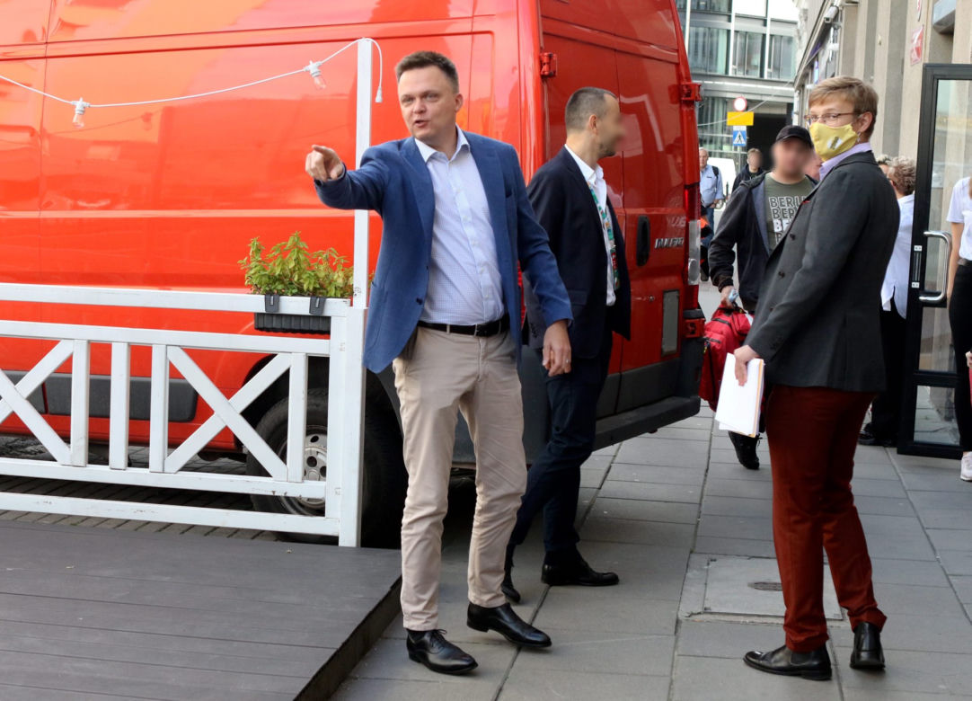 Szymon Hołownia.  I Kongres Ruchu Polska 2050